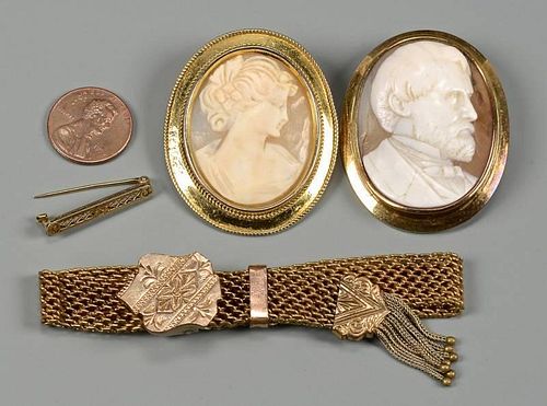 4 PCS VICTORIAN JEWELRY1st item: