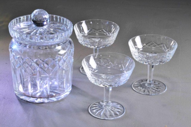 (4) PCS. WATERFORD GLASSES &