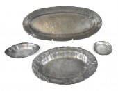 4 PIECE KAYSERZINN PEWTER GROU