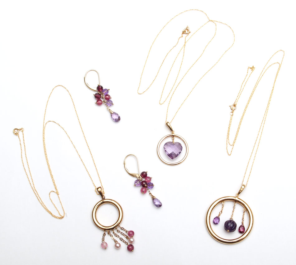 4 PIECE LORENZO 14K GOLD