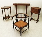 4 PIECE MISC. LOT OF FRENCH FU