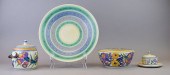 4 PIECE POOLE ENGLISH POTTERY