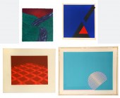 4-PIECE PRINT LOT TO INCLUDE: