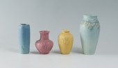 4 PIECE ROOKWOOD POTTERY: 1) 5