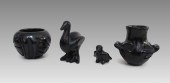4 PIECE SANTA CLARA BLACK POTT