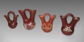 4 PIECE SANTA CLARA POTTERY RE
