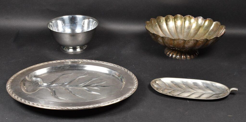 4 PIECE SILVERPLATE LOT4 pieces
