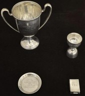 4-PIECE STERLING LOT. TO INCLU