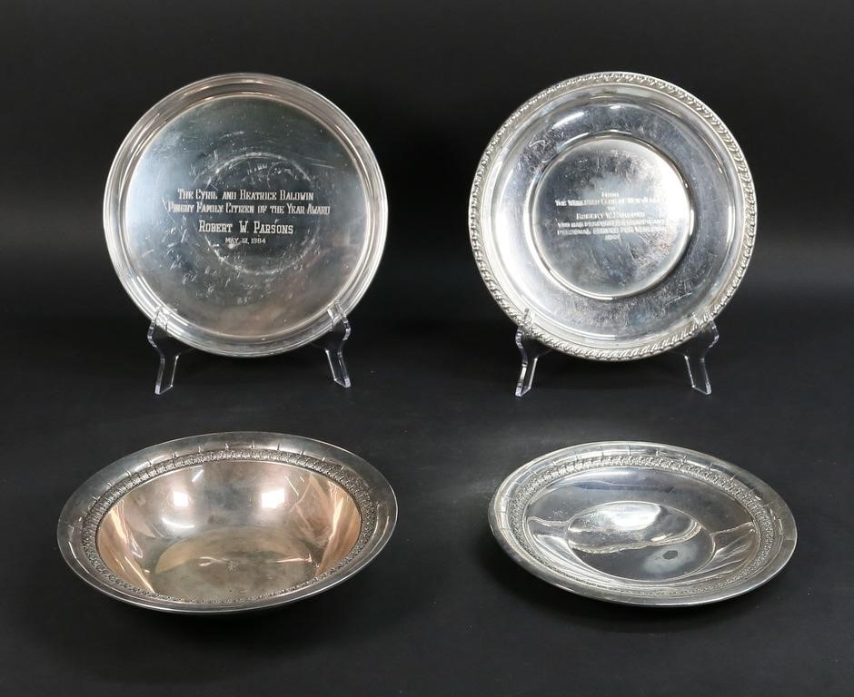 4 PIECE STERLING LOT4 piece