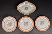 4 PIECES CHINESE EXPORT ARMORI