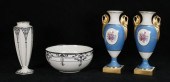 4 PIECES LENOX PORCELAIN GREEN