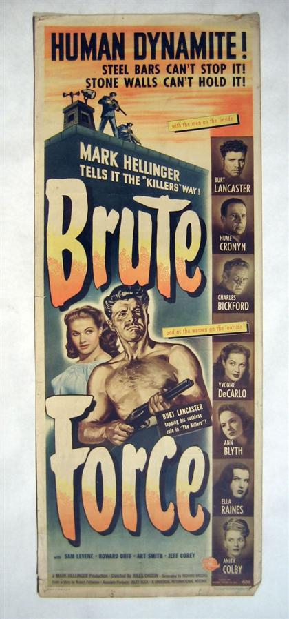 4 pieces.  Movie Posters. (Mostly