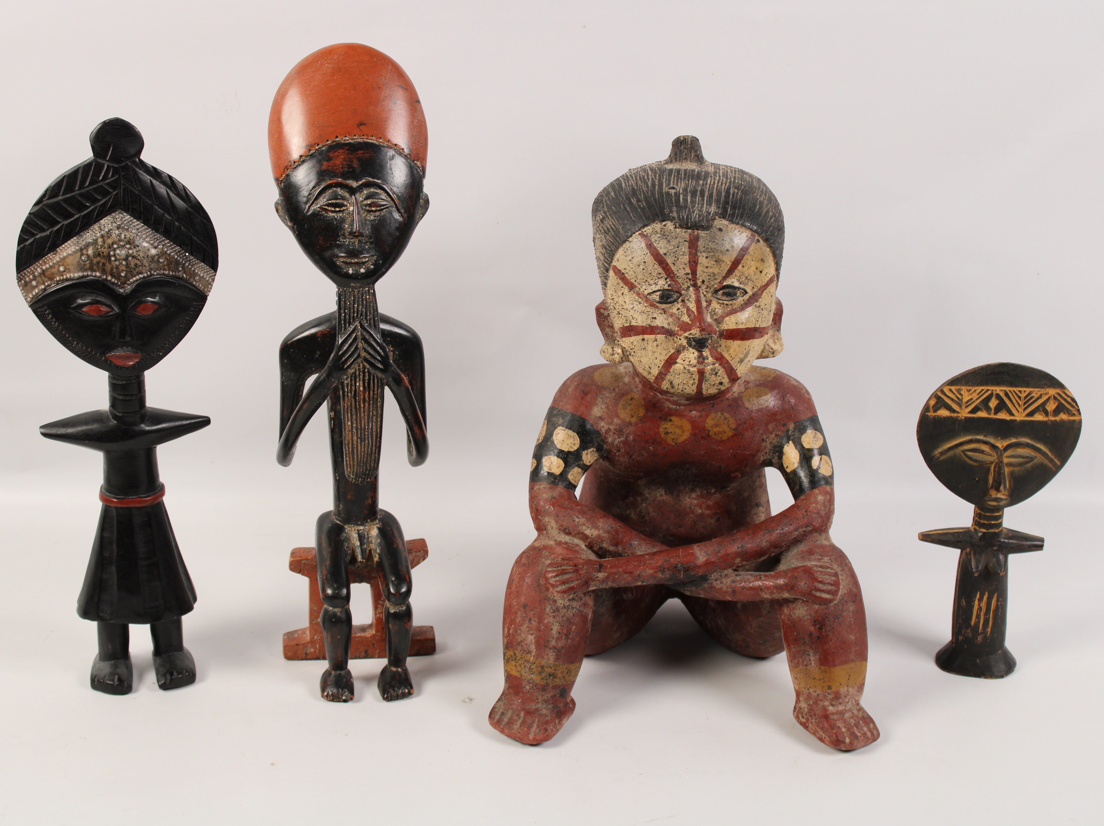 4 PIECES OF AFRICAN ART 4 PIECES OF