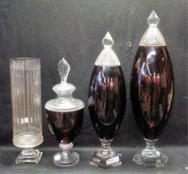 4 Pieces of Assorted Glass. 3