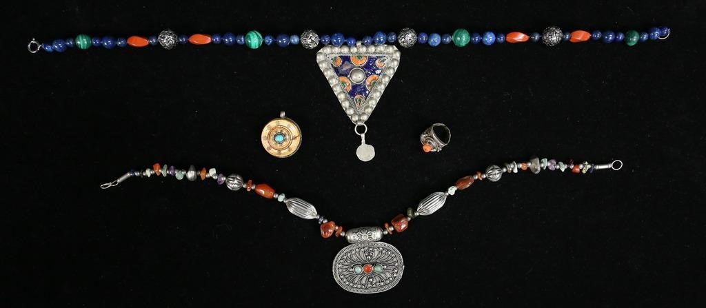 4 PIECES OF TRIBAL JEWELRY4