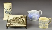 (4) Pieces Of Victorian Porcel