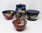4 PIECES OF WEST-COTE BELL POT