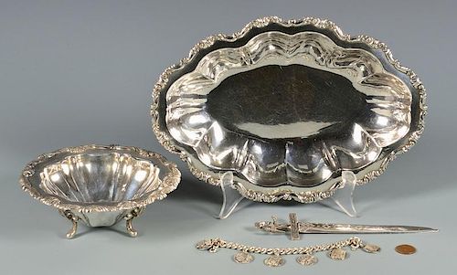 4 PIECES PERUVIAN .925 SILVER4