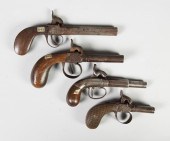 4 Pistols Top to bottom: ELG B