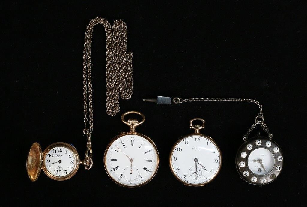 4 POCKET WATCHES VACHERON &