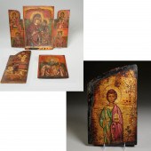 (4) POLYCHROME WOOD ICONS, INC