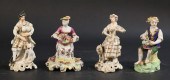 4 PORCELAIN FIGURES CHELSEA &