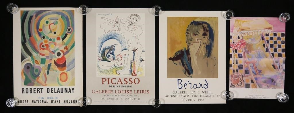 4 POSTERS PICASSO, TANA,