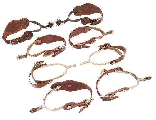 (4 PR) WESTERN COWBOY SPURS(4