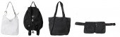 (4) Prada and Gucci purses and