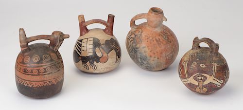 4 PRE-COLUMBIAN VESSELS4