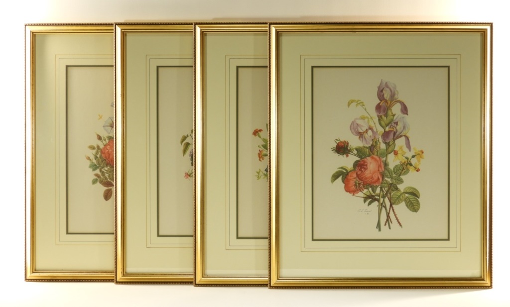 4 PREVOST DECORATIVE FLORAL SPRAY