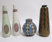 4 PRIMAVERA CERAMIC VASES4 Pri