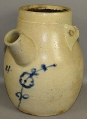 4 QUART COBALT DECORATED STONE