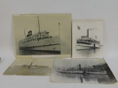 4 RI B & W STEAMSHIP PADDLE WH