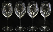(4) RIEDEL SOMMELIERS HERMITAG
