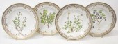 (4) ROYAL COPENHAGEN 'FLORA DA