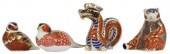 (4) ROYAL CROWN DERBY ANIMAL P