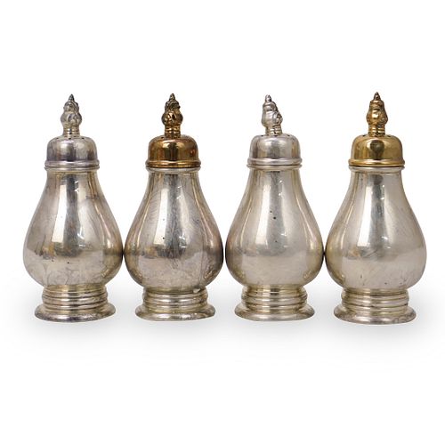 4 ROYAL DANISH STERLING SILVER SALT
