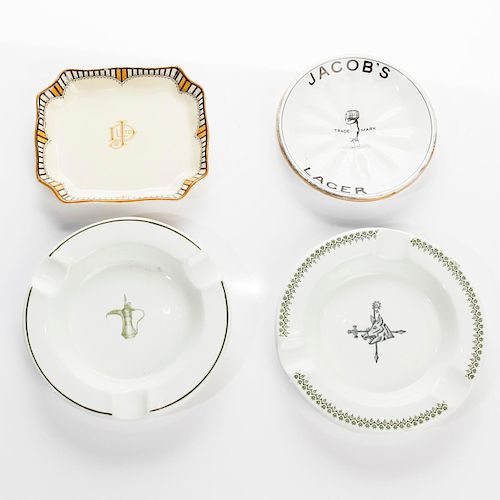 4 ROYAL DOULTON ADVERTISING WARE