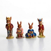 4 ROYAL DOULTON BUNNYKINS FIGU