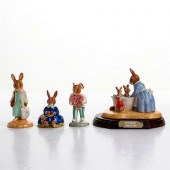 4 ROYAL DOULTON BUNNYKINSShopp
