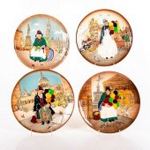 4 ROYAL DOULTON CERAMIC CHARAC