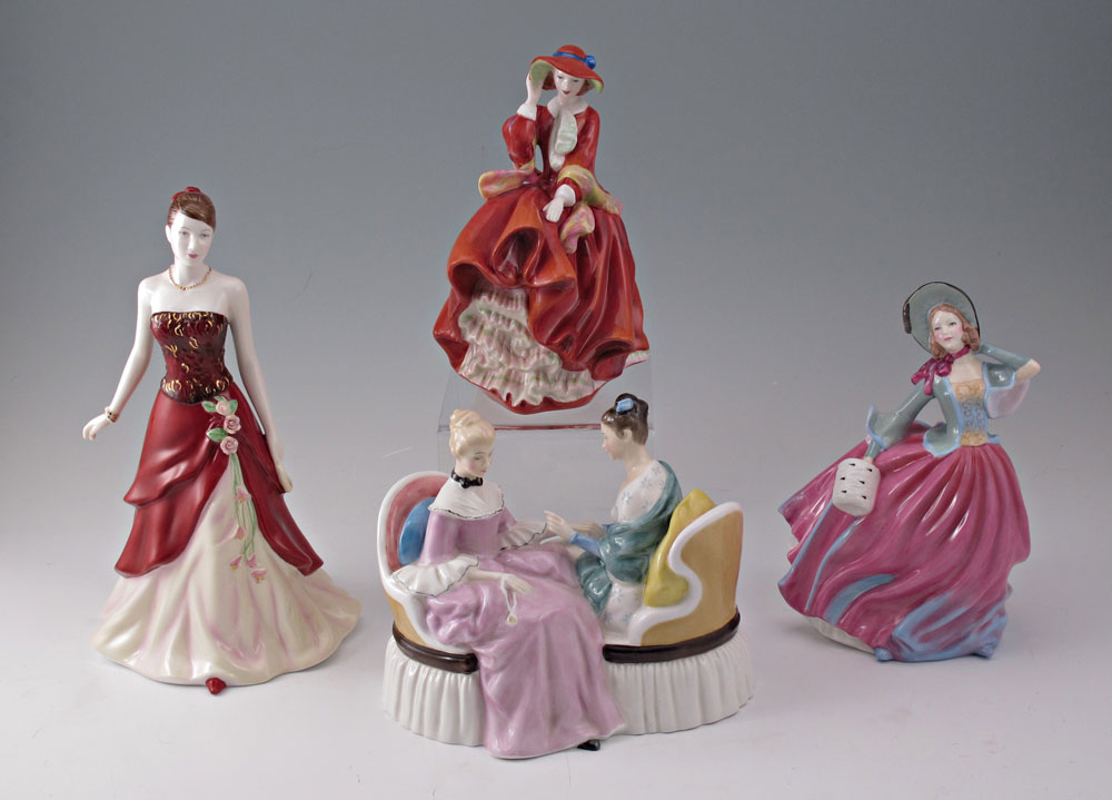 4 ROYAL DOULTON FIGURES: To include