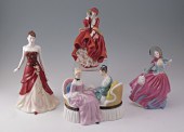 4 ROYAL DOULTON FIGURES: To in
