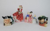 4 ROYAL DOULTON FIGURES4 Royal