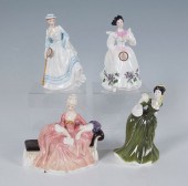 4 ROYAL DOULTON FIGURINES: FIG