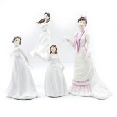 4 ROYAL DOULTON FIGURINES, LAD