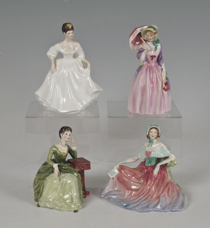 4 ROYAL DOULTON FIGURINES: MEMORIES