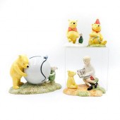 4 ROYAL DOULTON FIGURINES, WIN