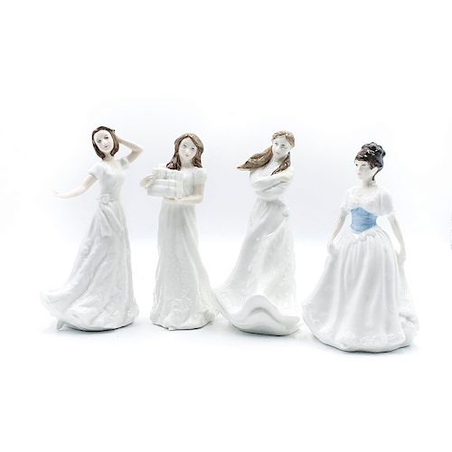 4 ROYAL DOULTON LADY